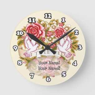 Horloge Ronde I L'horloge du mariage de mer