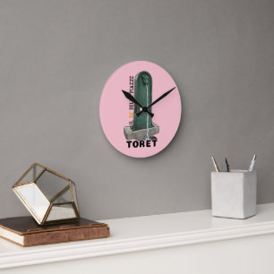 Horloge Ronde Il Re Delle Piazze - TORET TORINO Fontaine Vintage