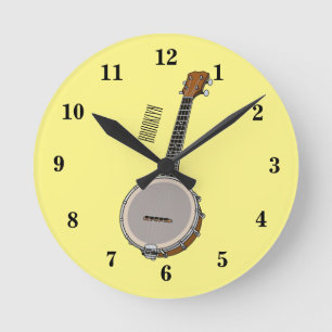 Horloge Ronde Illustration de Banjo