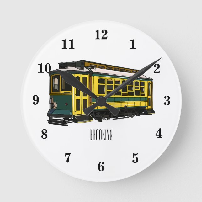 Horloge Ronde Illustration du chariot Mata (Recto)