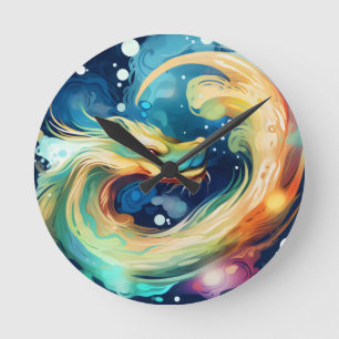 Horloge Ronde Imaginaire Dragon Dream Animal 12