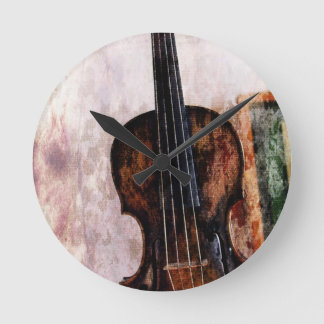 Horloge Ronde impressionism musical instrument Fiddle violin