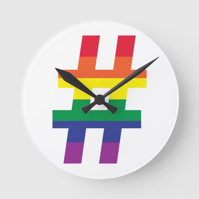 Horloge Ronde Indicateur Rainbow (Recto)