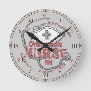 Horloge Ronde Infirmière orthopédique Axiom