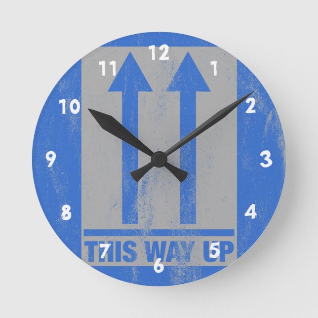 Horloge Ronde Inscription (Recto)