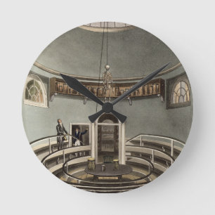 Horloge Ronde Intérieur du théâtre de l'anatomie, Cambridge,