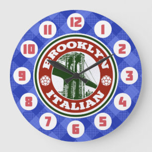 Horloge ronde italo-américaine de Brooklyn
