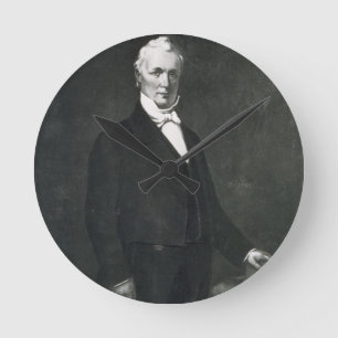 Horloge Ronde James Buchanan, 15ème président de l'état uni
