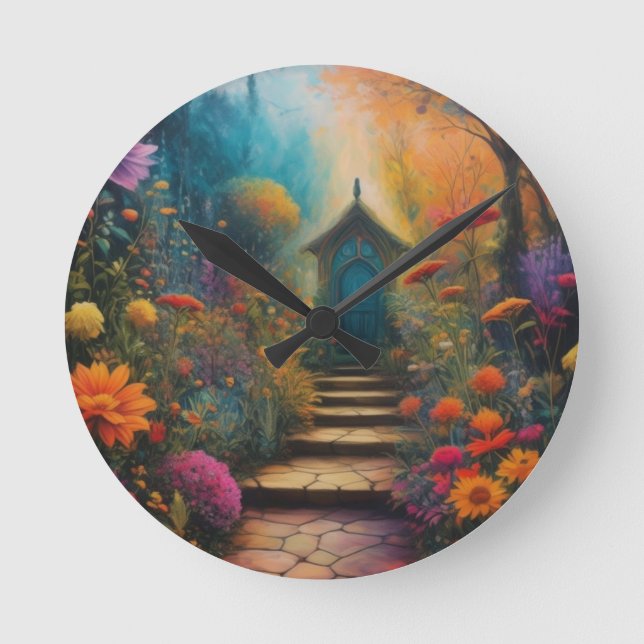 Horloge Ronde Jardin (Recto)