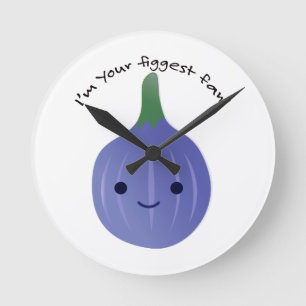 Horloge Ronde Je suis votre fig de fan Figte