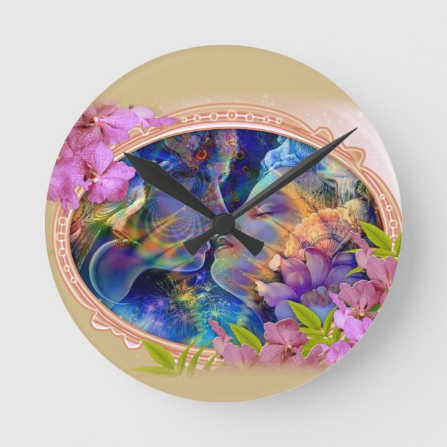Horloge Ronde Je t'aime (Recto)