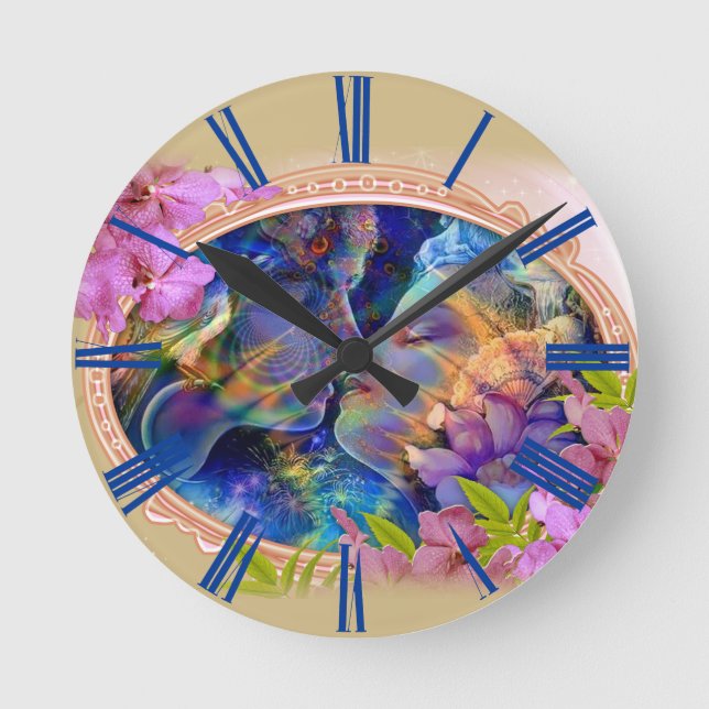 Horloge Ronde Je t'aime (Recto)