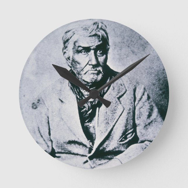 Horloge Ronde Jesse Chisholm (b/w photo) (Recto)