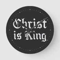 Jésus-Christ est Roi Gothique Art Grunge Blacklett