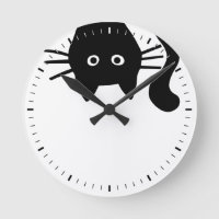 Jetez un oeil vers le haut vers le bas Chat noir