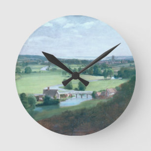 Horloge Ronde John Constable la vallée du Stour avec Dedh