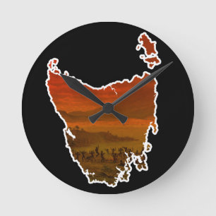 Horloge Ronde John Glover Van Diemen's Land Tasmanie Autochtone