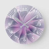 Jolie fleur rose abstraite moderne art fractal