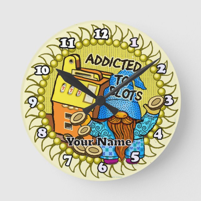 Horloge Ronde Joy slots gnome (Recto)