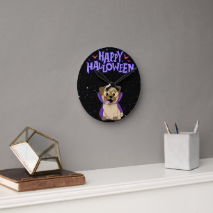 Horloge Ronde Joyeux Halloween