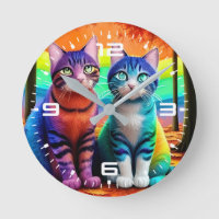 Jumeaux de chats Art numérique-56467