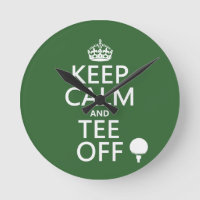 Keep Calm and Tee Off - Golf presents, tous colors