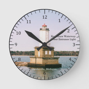 Horloge Ronde Keweenaw Waterway Lower Entrance