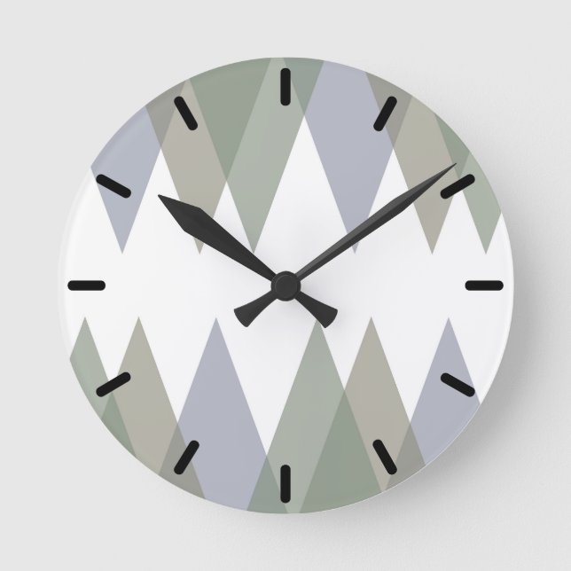 Horloge Ronde Khaki triangles (Recto)
