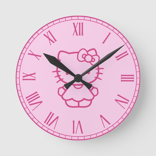 Horloge Ronde Kitty (Recto)