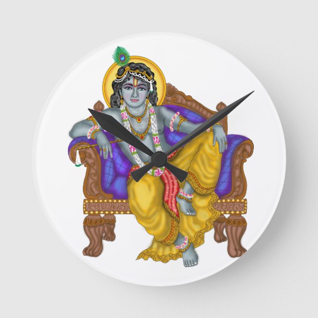 Horloge Ronde Krishna Clock (Recto)
