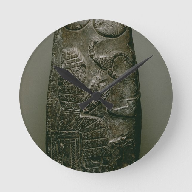 Horloge Ronde Kudurru of Nazimaruttash, roi de Babylone, c.1328 (Recto)