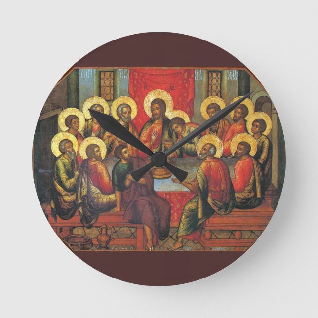 Horloge Ronde La Cène du Seigneur (Recto)