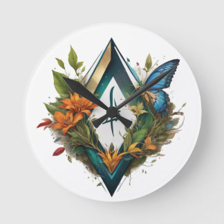 Horloge Ronde la chanson de la forêt-2