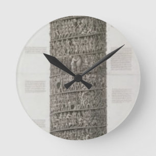 Horloge Ronde La colonne de Trajan (gravure)