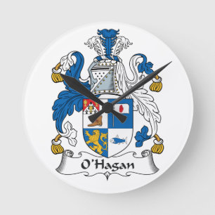 Horloge Ronde La crête de la famille O'Hagan