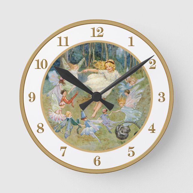 Horloge Ronde La danse dans l'anneau de fée (Recto)