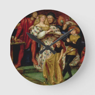 Horloge Ronde La famille de Borgia, 1863
