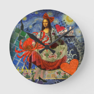 Horloge Ronde La Joconde