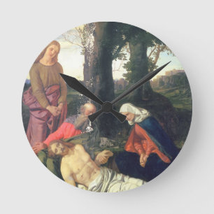Horloge Ronde La lamentation du Christ mort