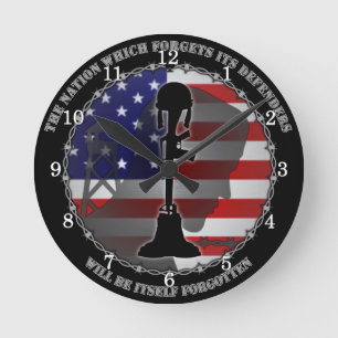 Horloge Ronde La nation qui oublie ses défenseurs