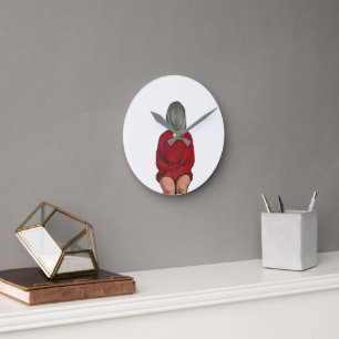 Horloge Ronde La Reine de l'arrière