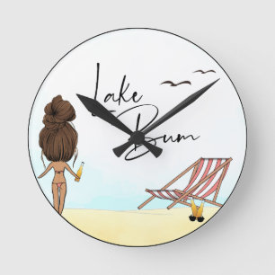 Horloge Ronde Lac Bum