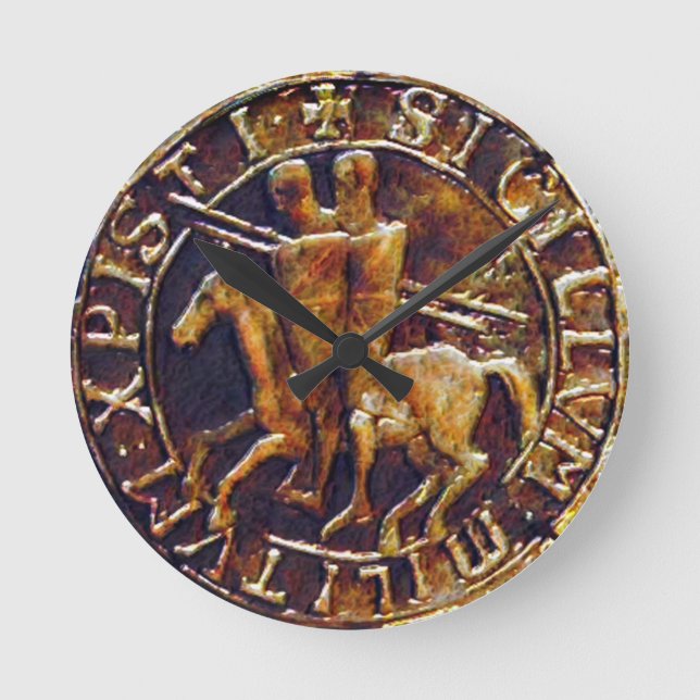 Horloge Ronde Lac Medieval des Knights (Recto)