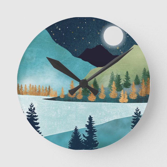 Horloge Ronde Lac Moonrise (Recto)