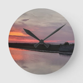 HORLOGE RONDE LAKE SKY FUN