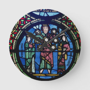 Horloge Ronde L'arche de la fenêtre d'engagement, coordonnée d