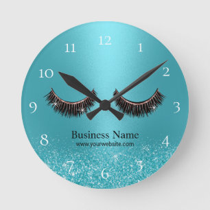 Horloge Ronde Lashes Makeup Artist Beauty Salon
