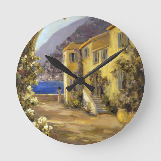 Horloge Ronde Latin Calm (Recto)