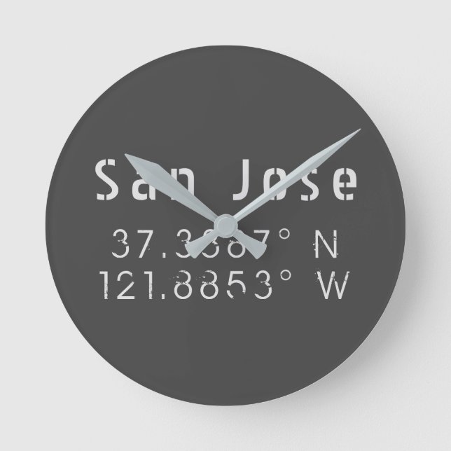 Horloge Ronde Latitude de San Jose (Recto)
