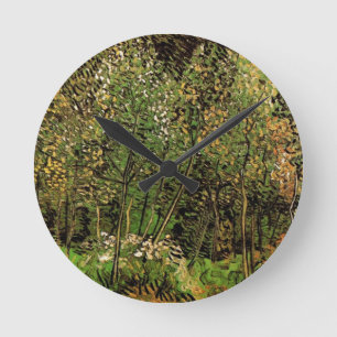 Horloge Ronde Le bosquet par Vincent van Gogh